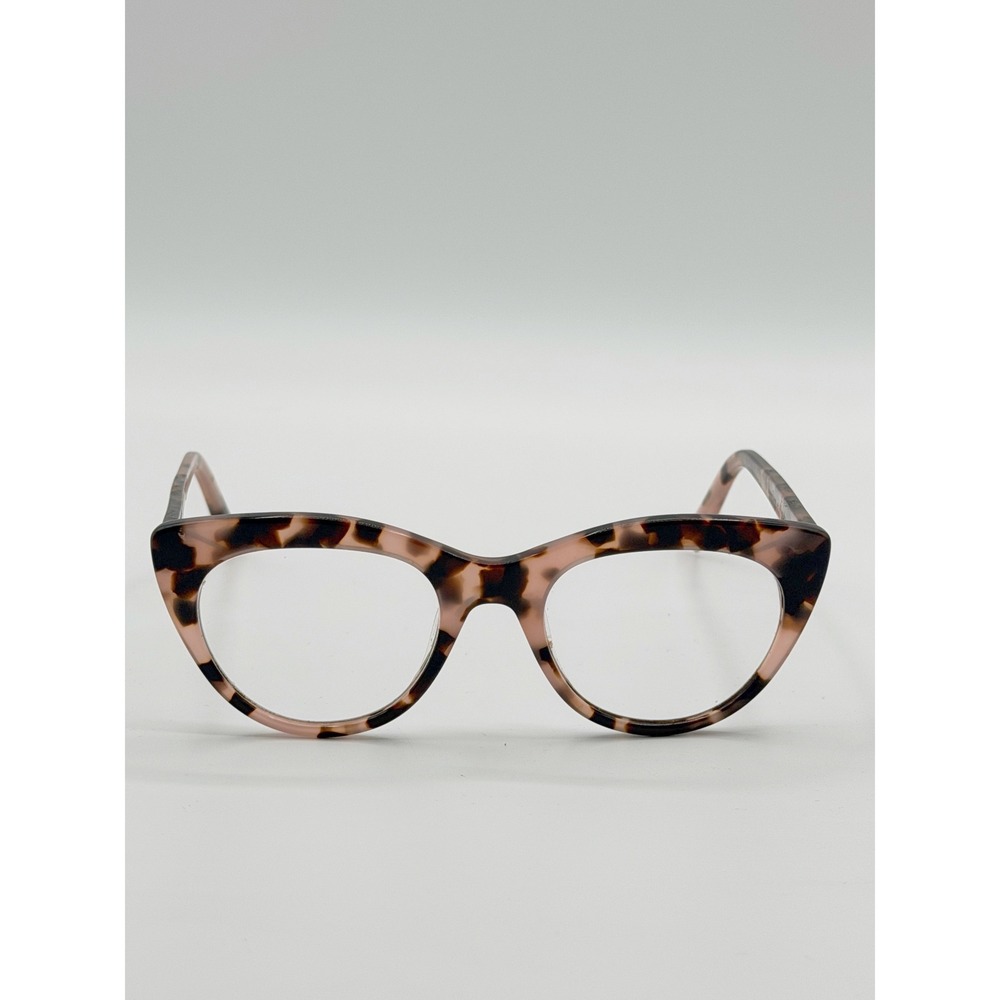 Warby Parker Tilley N 285 Pink Tortoise Cat Eye Eyeglasses Frames 49-19-140